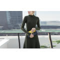Fall and Winter Elegant Long Sleeve Office and Leisure Ladies Dress